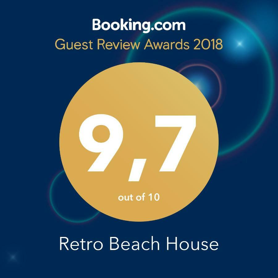 Retro Beach House เนอาเปรามอส ภายนอก รูปภาพ